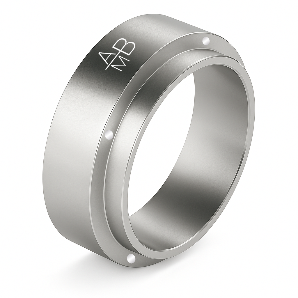 Magnetische Doseerring<div>Silver