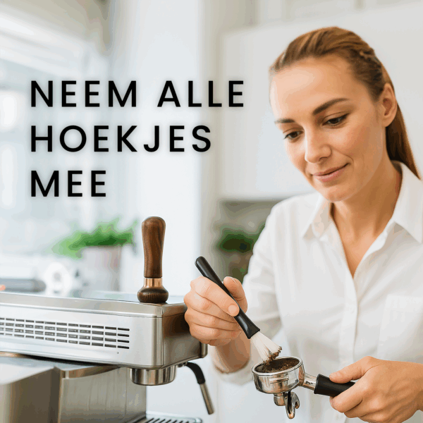 8-delige Espresso Schoonmaakborstel <div>Set - Afbeelding 2